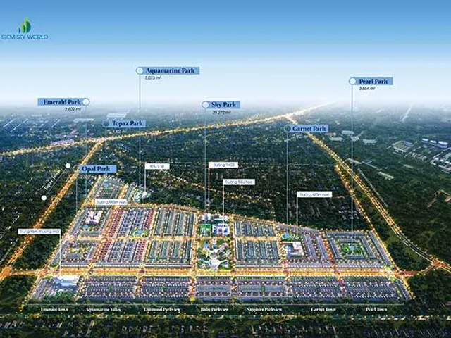 Bán Đất Nền Gem Sky World Long Thành Đồng Nai