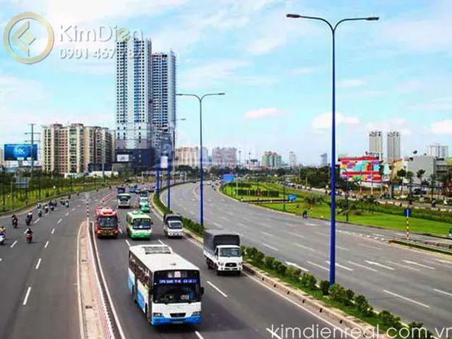 Bán Đất  Xây Cao Tầng (12 Tầng - Chiều Cao 48m) Đường Song Hành Xa Lộ Hà Nội