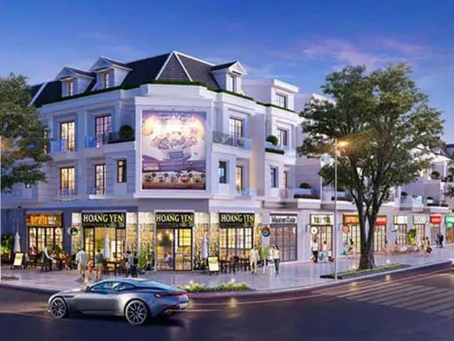 Bán Shophouse Gem Sky World Long Thành Đồng Nai 6x20m