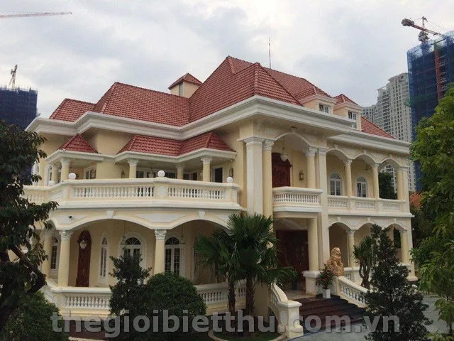 Biệt thự cao cấp Thảo Điền phong cách Pháp thành phố Thủ Đức
