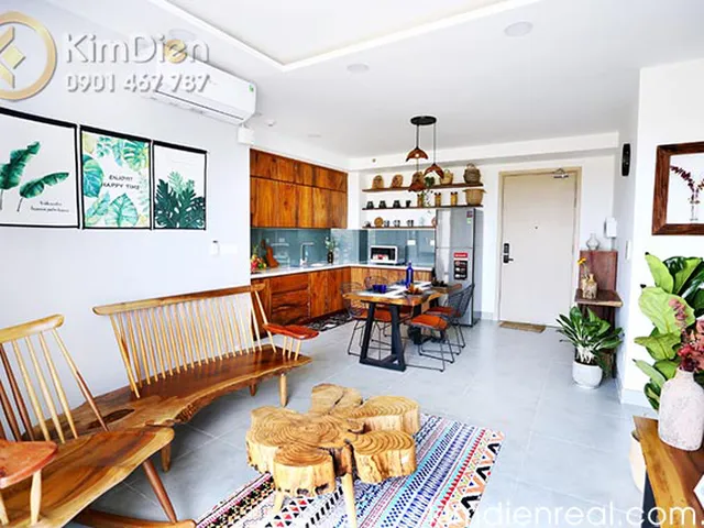 Cho Thuê Căn Hộ 2 Phòng Ngủ Palm Heights