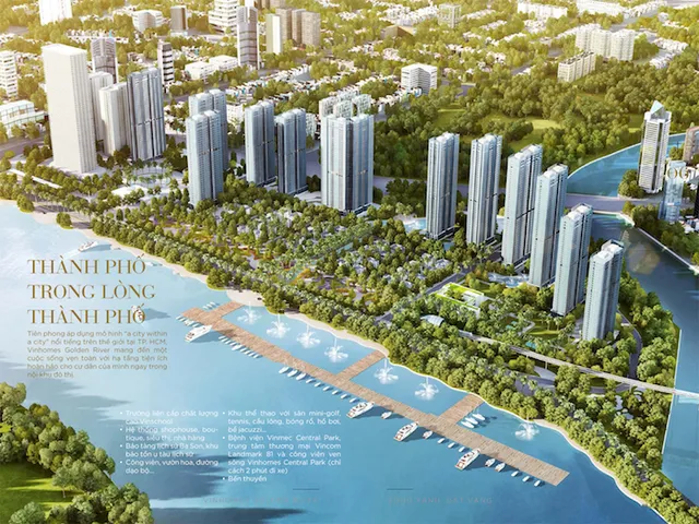 MỞ BÁN CĂN HỘ VINHOMES GOLDEN RIVER