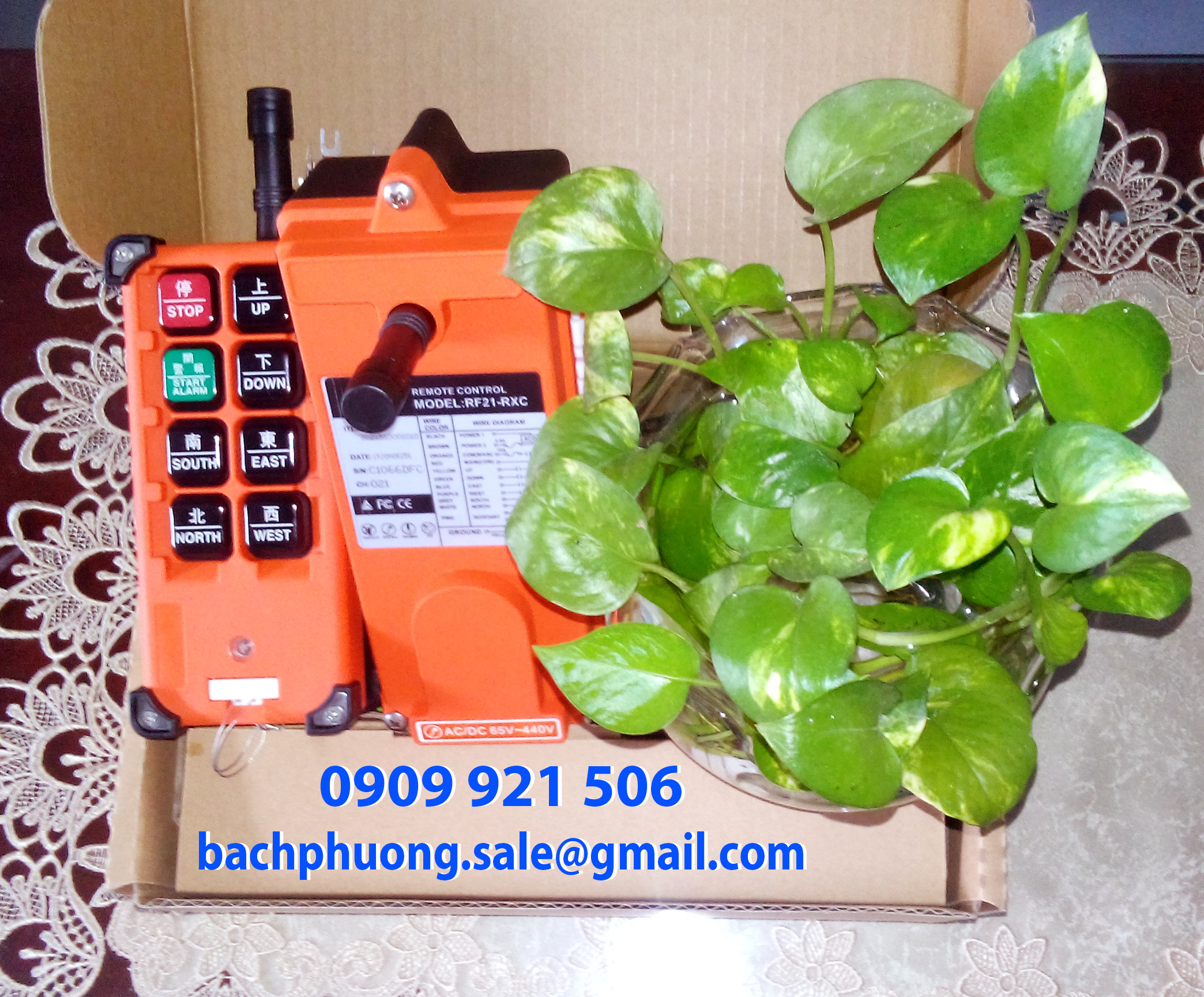 Điều khiển từ xa cho cầu trục RF21-E1B Điều khiển từ xa cho cầu trục RF21-E1B