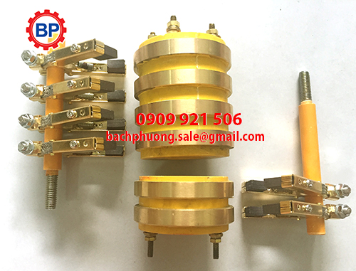 Cổ góp điện 2 pha 25x65mm Cổ góp điện 2 pha 25x65mm