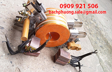 cổ góp điện chổi than 4 vành cổ góp điện chổi than 4 vành