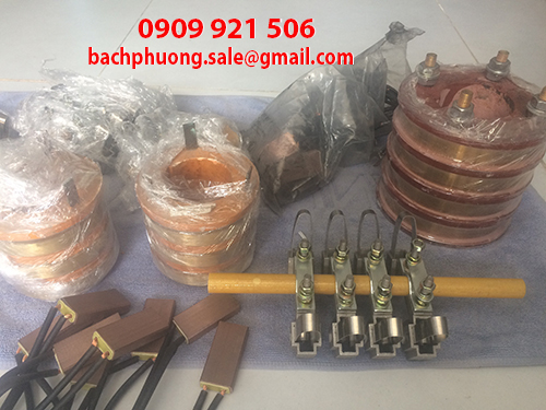 cổ góp điện chổi than 6 vành cổ góp điện chổi than 6 vành