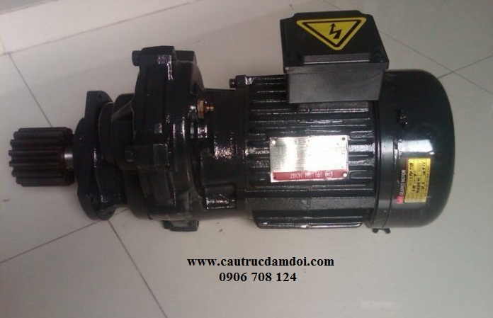 bánh xe dầm biên 0.75 Kw bánh xe dầm biên 0.75 Kw
