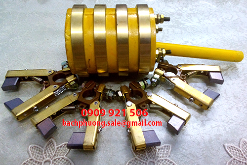 Các loại cổ góp điện chổi than Các loại cổ góp điện chổi than