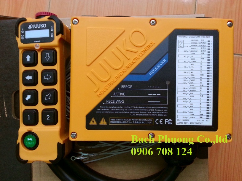 điều khiển từ xa cầu trục loại 8 nút điều khiển điều khiển từ xa cầu trục loại 8 nút điều khiển