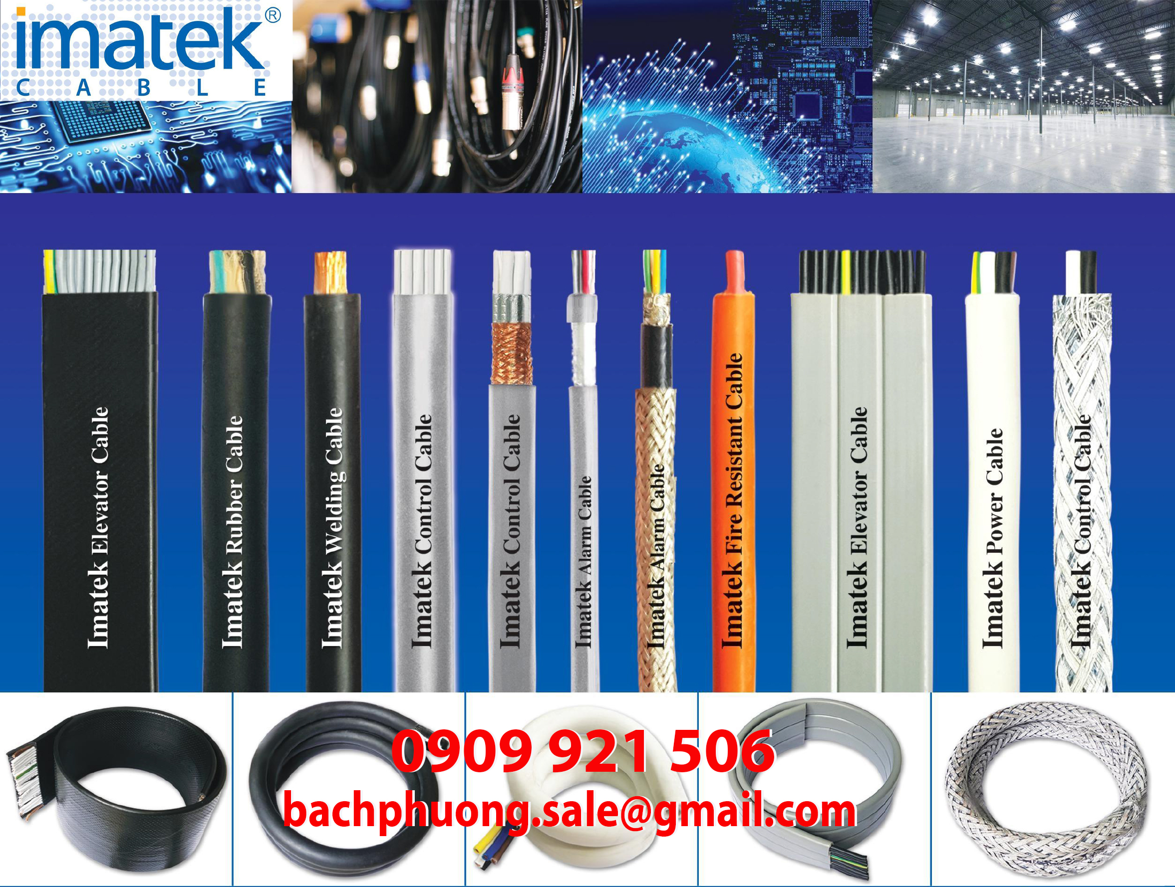 cáp Imatek các loại cáp Imatek các loại