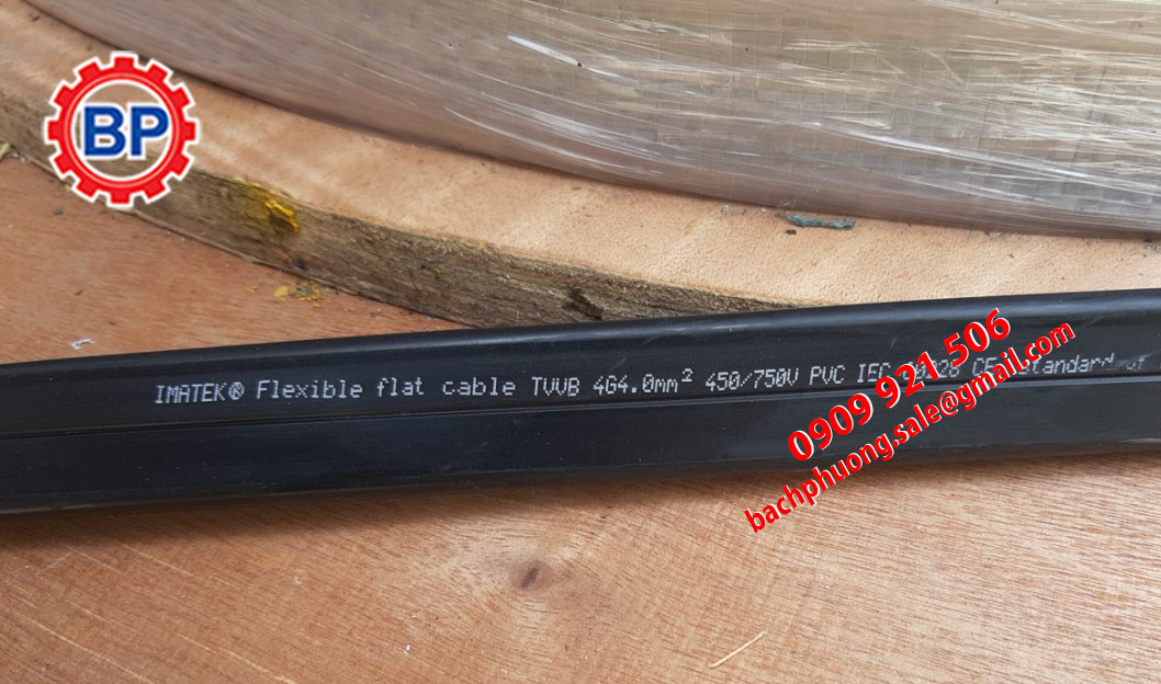 Cáp dẹp dẩn điện cho cầu trục Cáp dẹp dẩn điện cho cầu trục