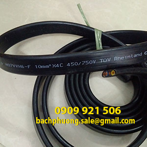 Dây cáp dẹt cấp điện cho cầu trục Dây cáp dẹt cấp điện cho cầu trục