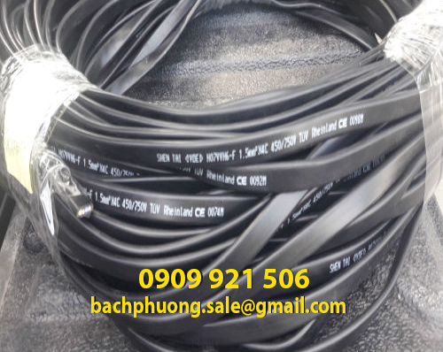 Cáp dẹt điều khiển cầu trục Cáp dẹt điều khiển cầu trục