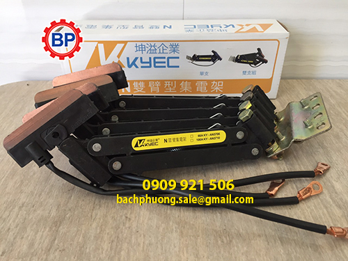 Chổi lấy điện cầu trục 3P60A Chổi lấy điện cầu trục 3P60A