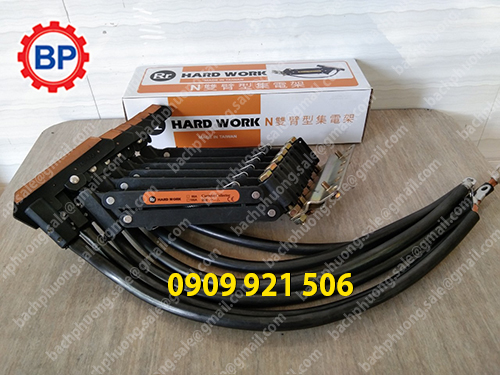 Chổi tiếp điện cầu trục 6P100A Chổi tiếp điện cầu trục 6P100A