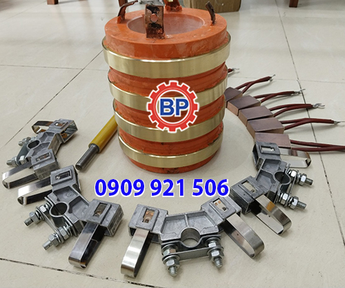 Cổ góp điện 4 pha trục115x200mm Cổ góp điện 4 pha trục115x200mm