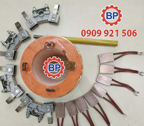 Cổ góp điện 4 pha trục115x200mm Cổ góp điện 4 pha trục115x200mm