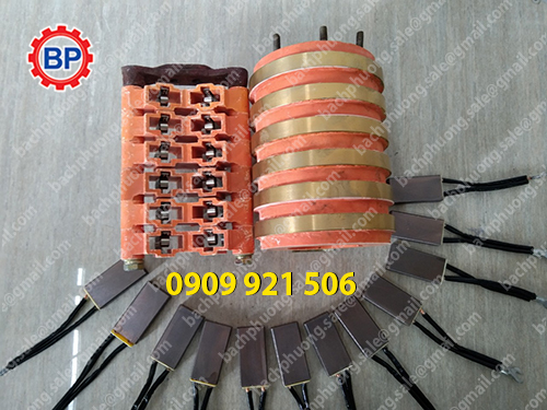 cổ góp điện chổi than 6 pha cổ góp điện chổi than 6 pha