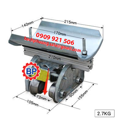 Con lăn kéo cáp dầm I Con lăn kéo cáp dầm I