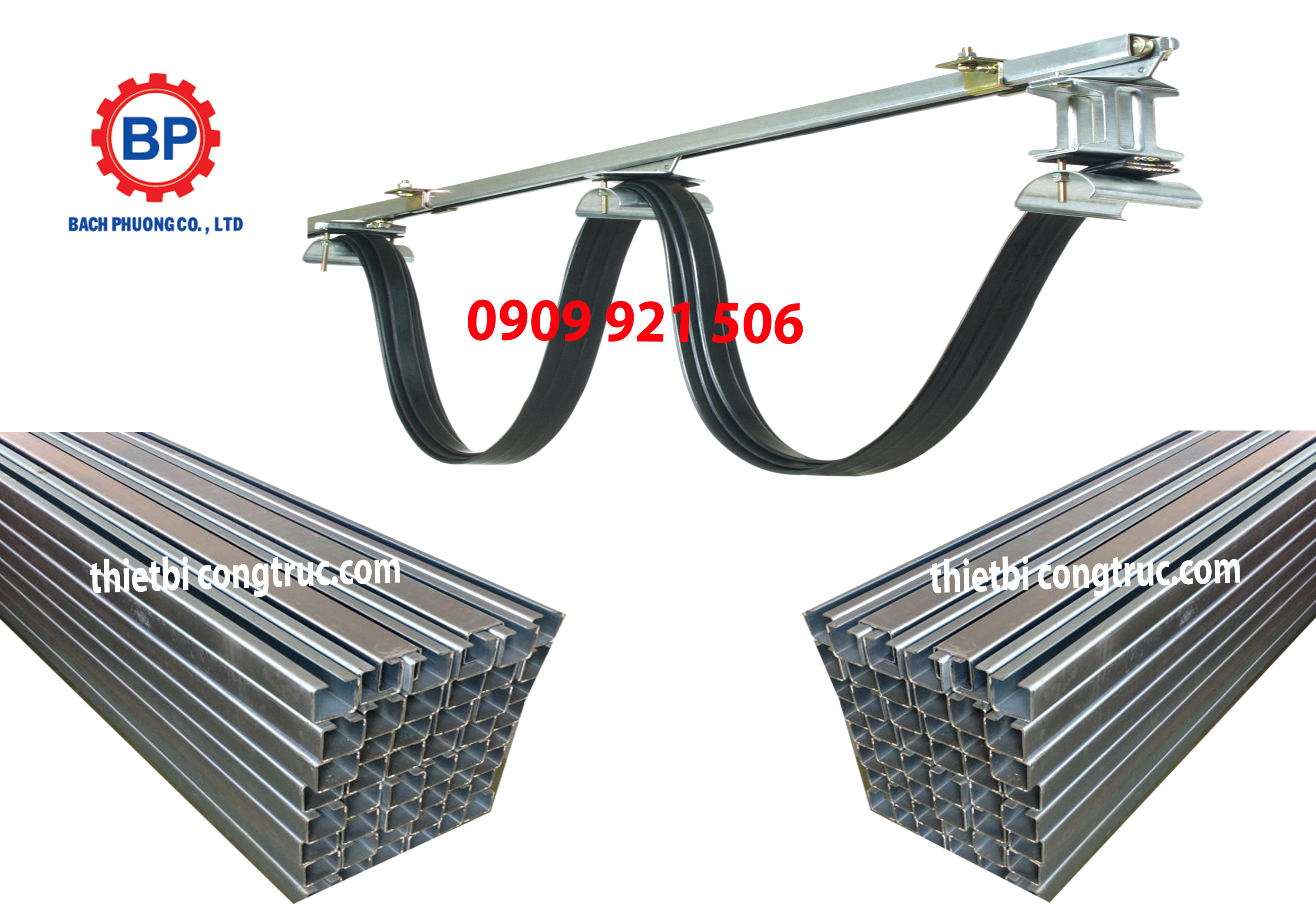 con trượt ray C cầu trục con trượt ray C cầu trục