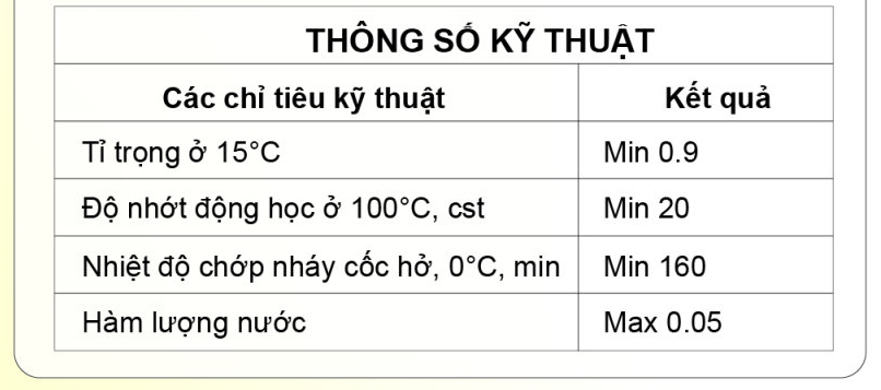 Dầu hóa dẻo cao su Dầu hóa dẻo cao su