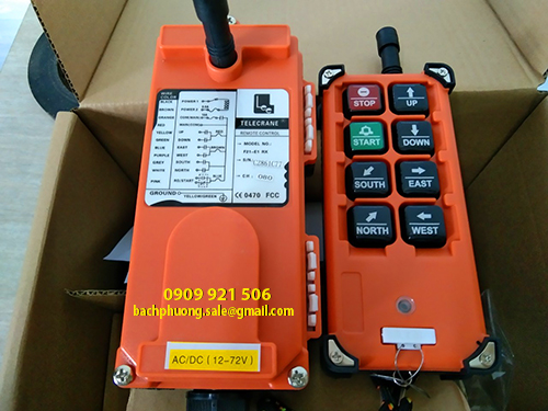 Điều khiển từ xa 6 nút 12V-24V Điều khiển từ xa 6 nút 12V-24V