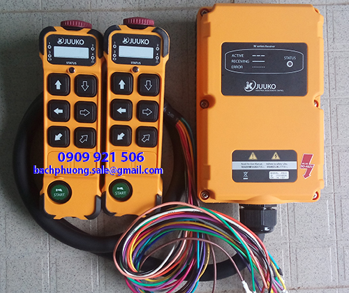 Điều Khiển từ xa 6 nút dùng cho cầu trục  Điều Khiển từ xa 6 nút dùng cho cầu trục