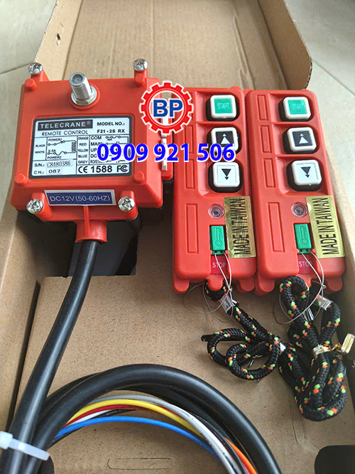 Điều khiển từ xa Telecrane F21-2S(12V) Điều khiển từ xa Telecrane F21-2S(12V)