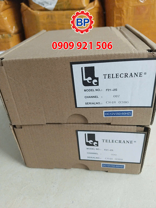 Điều khiển từ xa Telecrane F21-2S(12V) Điều khiển từ xa Telecrane F21-2S(12V)