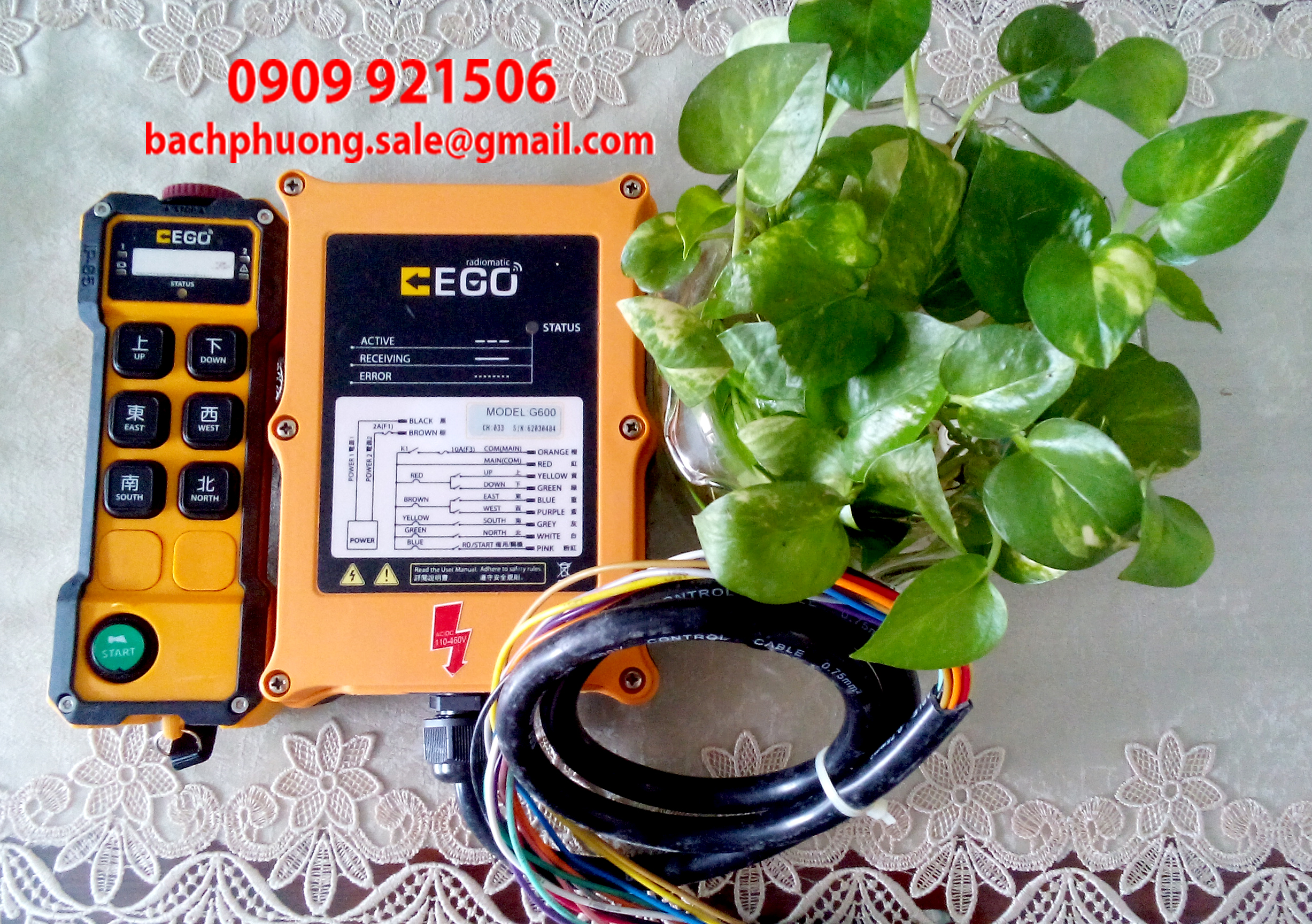 Điều khiển từ xa cổng trục Điều khiển từ xa cổng trục