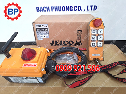 Điều khiển từ xa Jeico 6KA, 6KB, 6KC Điều khiển từ xa Jeico 6KA, 6KB, 6KC