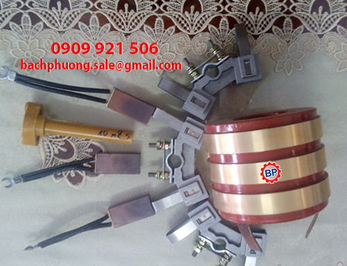 Giá đỡ chổi than cổ góp điện Giá đỡ chổi than cổ góp điện