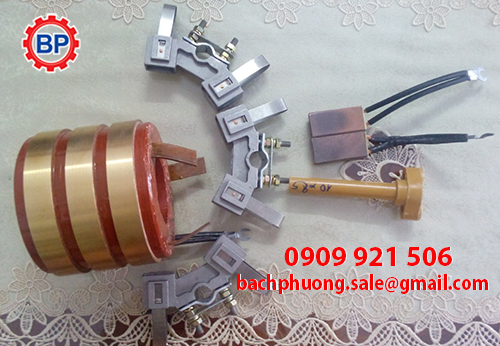 Lá than cổ góp điện Lá than cổ góp điện