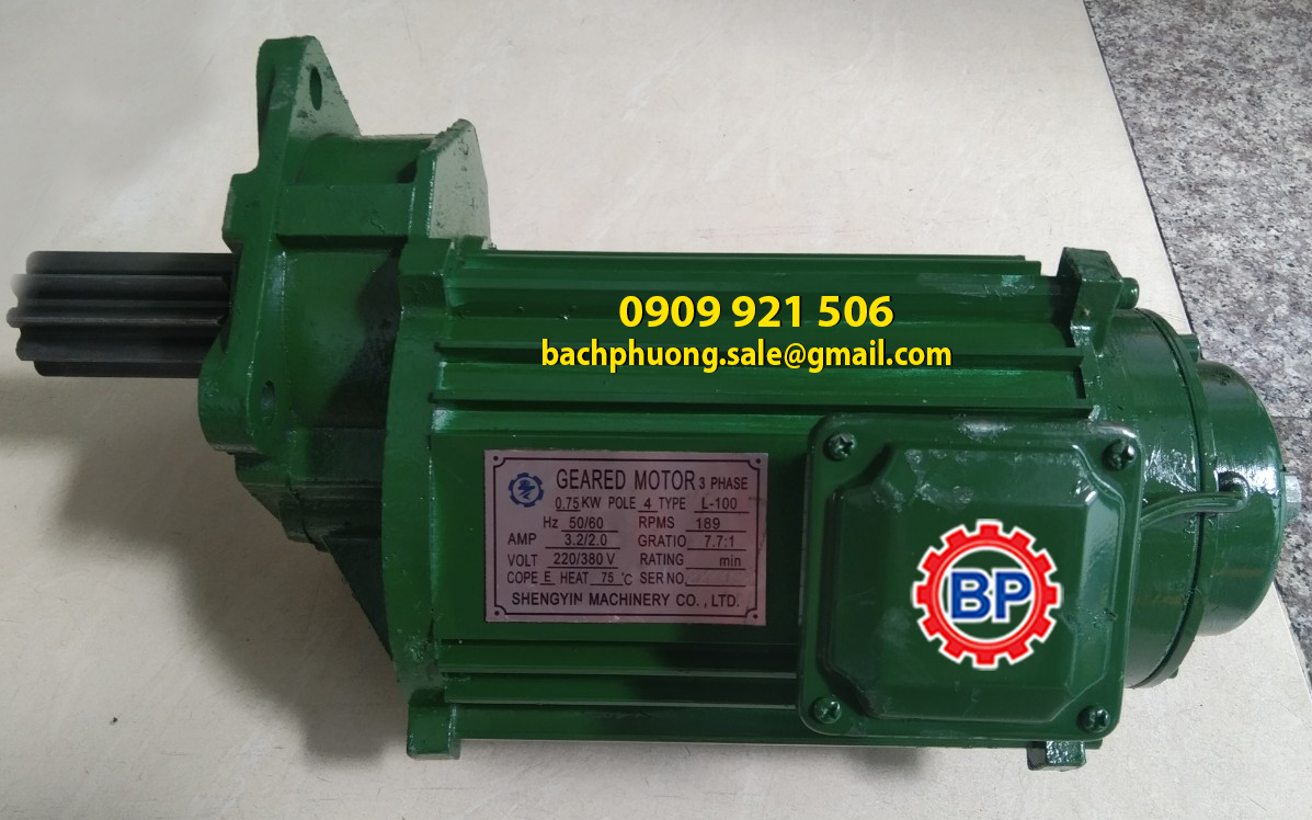 Motor giảm tốc cầu trục Sheng yin Motor giảm tốc cầu trục Sheng yin