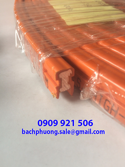 Ray điện an toàn cầu trục 1P 200A Ray điện an toàn cầu trục 1P 200A