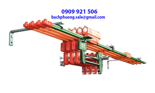 Ray điện an toàn cầu trục 1P 500A Ray điện an toàn cầu trục 1P 500A