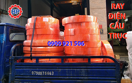 Ray điện cầu trục 3P100A hàng có sẵn Ray điện cầu trục 3P100A hàng có sẵn