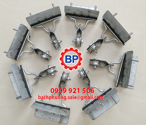 Ròng rọc treo cáp điện dẹp Ròng rọc treo cáp điện dẹp