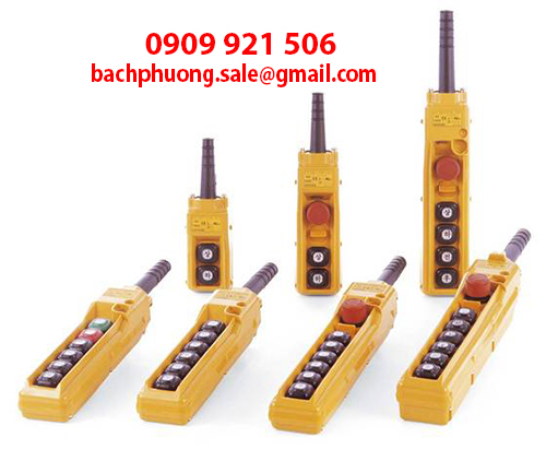 Tay bấm điều khiển cầu trục HY1028 Tay bấm điều khiển cầu trục HY1028