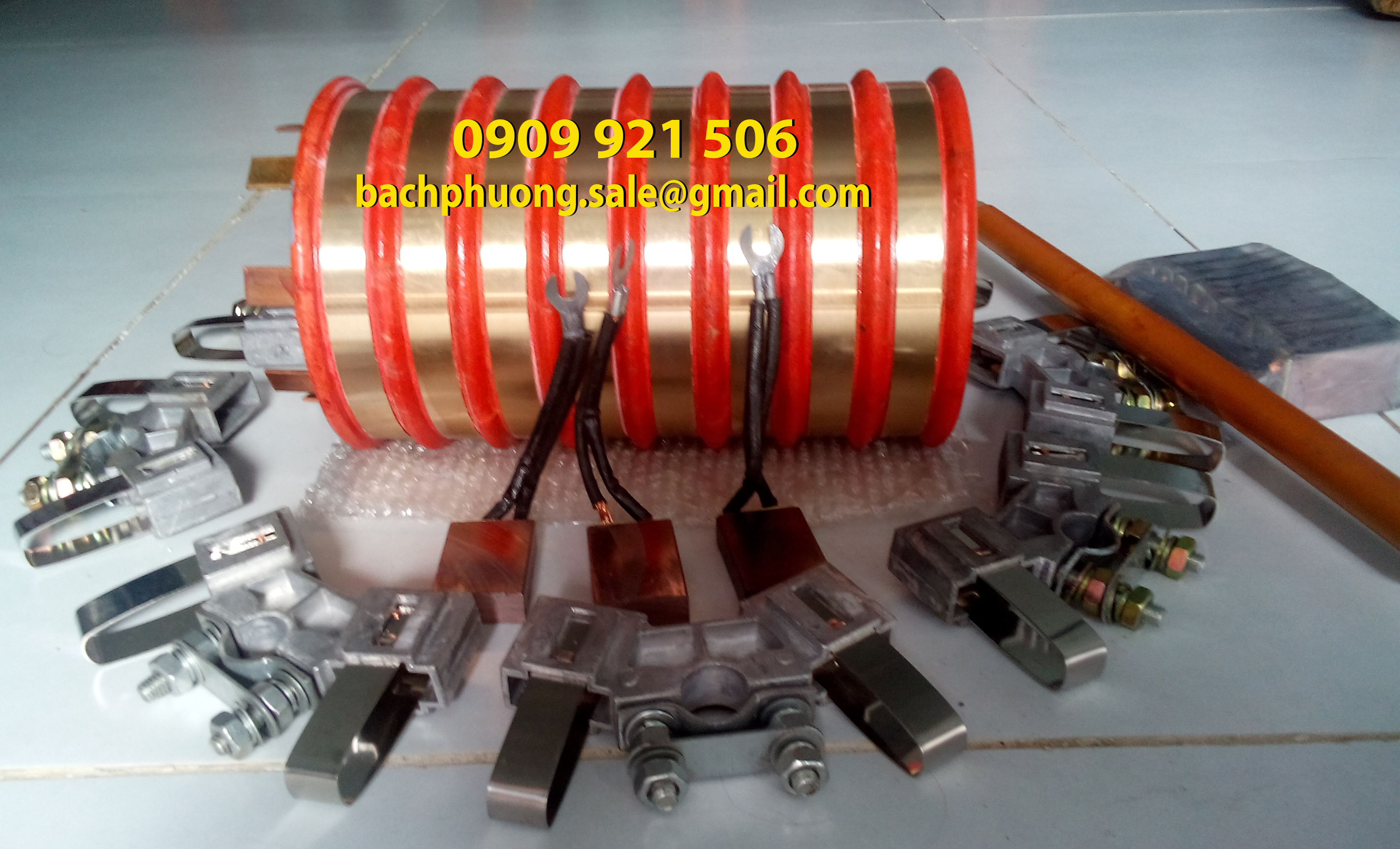 vành cổ góp điện 8 pha Vành cổ góp điện 8 pha