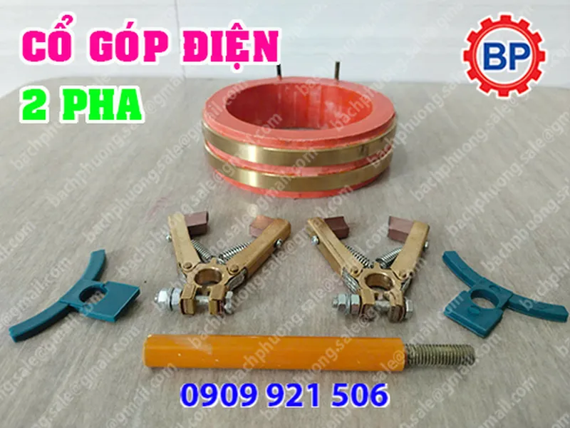 Cổ góp điện an toàn 2 pha 100x135x40mm