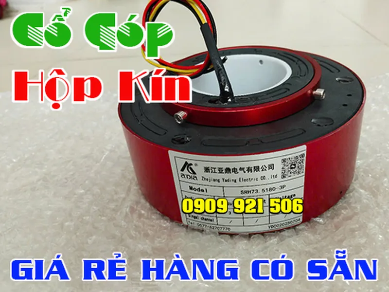 Cổ góp điện hộp kín sản xuất theo yêu cầu