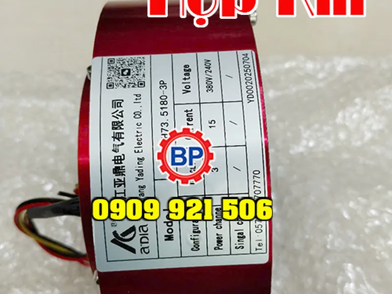 Cổ góp điện hộp kín sản xuất theo yêu cầu