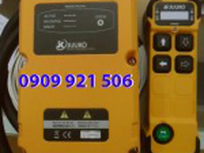 Bộ điều khiển từ xa cầu trục 4 nút bấm
