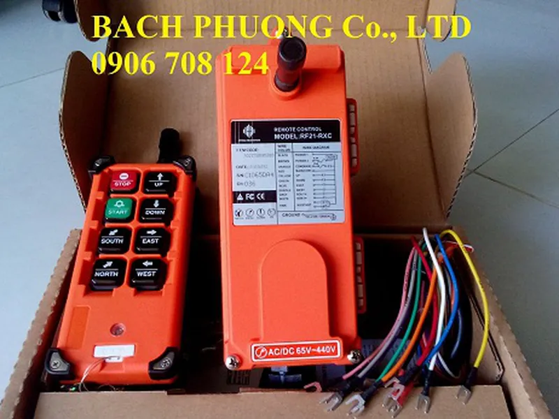 Bộ điều khiển từ xa cầu trục Đài Loan