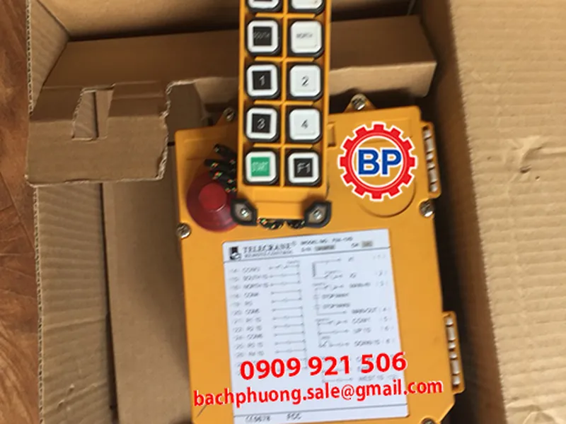 Bộ điều khiển từ xa cầu trục Telecrane F24 -12S
