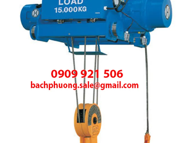 Các loại Palang cáp điện dầm đơn