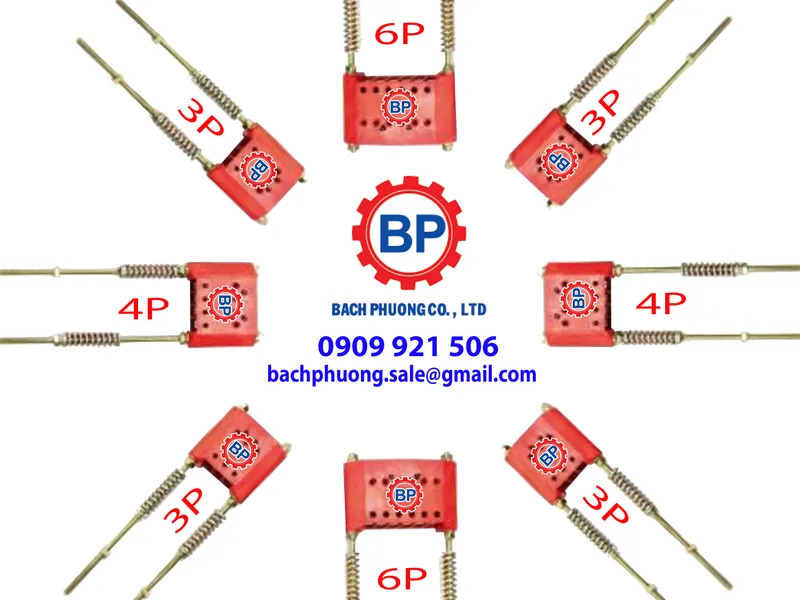 Căng ray điện an toàn cầu trục loại 1P, 3P, 4P, 6P