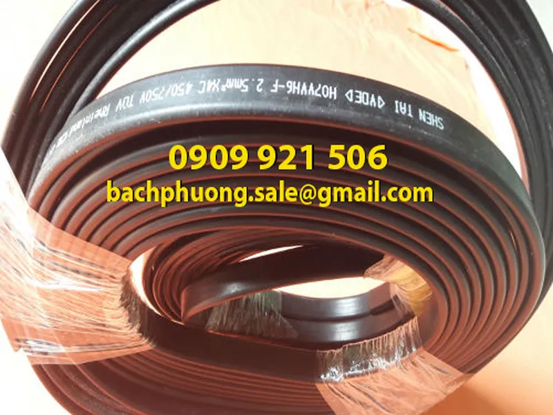 Cáp dẹt động lực cho cầu trục