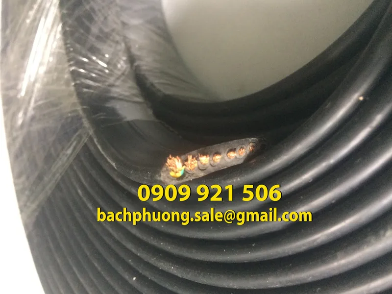 Cáp dẹt ray C cầu trục 4Cx4.0mm